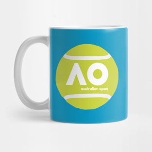 Australian Open Tennis Ball Mug